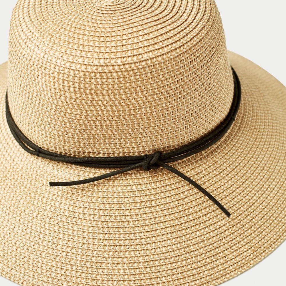 Aritzia Eau Claire Straw Floppy Sun Hat